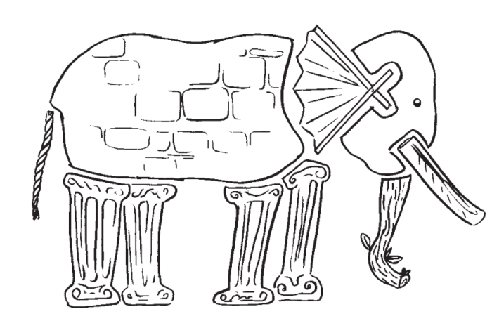 Parábola dos cegos e do elefante Parábola dos cegos e do elefante